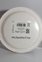 Load image into Gallery viewer, Halloween 7 inch Party Plates, 10-pack with Count Dracula
