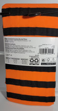 Load image into Gallery viewer, Women&#39;s Ladies Halloween Tights Orange / Black Stripe  Size M/L - M/G
