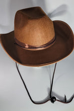 Load image into Gallery viewer, Brown Cowboy Hat Costume, Dress up, Halloween, One-Size
