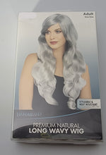 Load image into Gallery viewer, Wonderland Premium Natural Long Wavy Wig Grey Adult Styleable &amp; Heat Resistant
