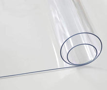 Load image into Gallery viewer, Royhom 42&quot; Round Crystal Clear Table Protector for Dining Room Table, Non-Slip Plastic Tablecloth Cover, Vinyl Protective Pad Circle
