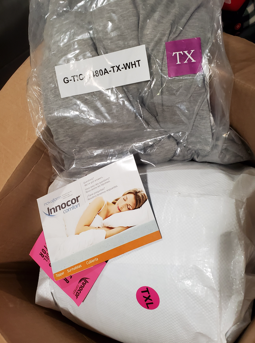 Novaform SoFresh 3” Gel Memory Foam Topper - TXL