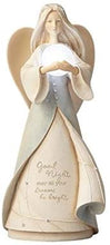 Load image into Gallery viewer, Enesco Foundations Lullaby Angel LED Night Light, 9.06&quot; Poly Resin Figurine
