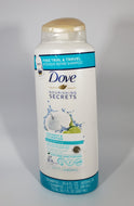 Dove Nourishing Secrets Shampoo for Dry Hair Coconut and Hydration With Refreshing Lime Scent 20.4 oz +3oz Travel