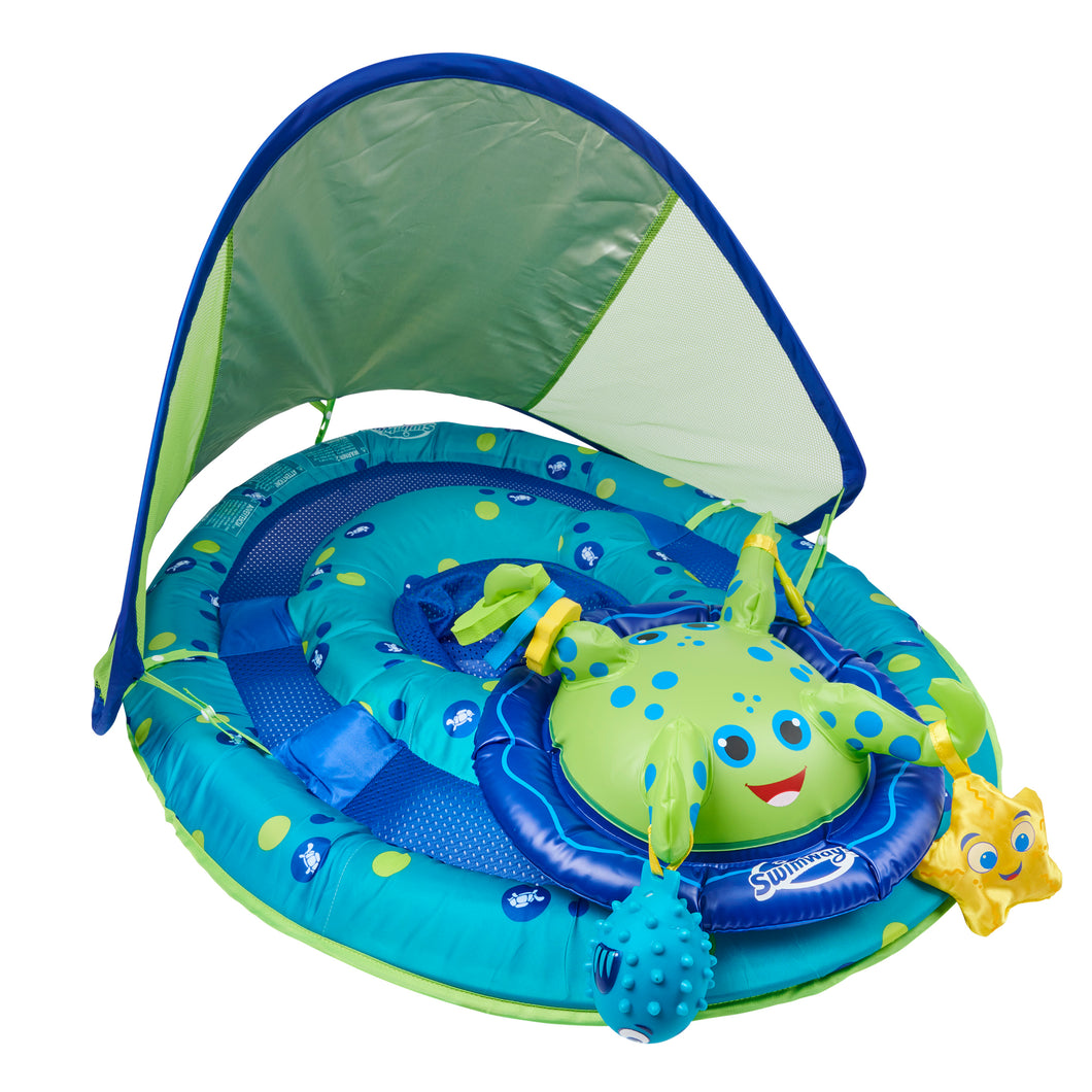 Swimways Baby Spring Float Activity Center with Canopy - 9m - 24m , Read