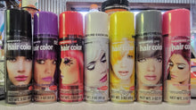 Load image into Gallery viewer, Goodmark Hair Color Spray In - Shampoo Out 3 oz Holiday Costume - YELLOW
