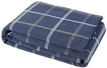 Load image into Gallery viewer, Nautica Home Benchley Chenille Throw Blanket, 60 in x 70 in (Navy Blue)
