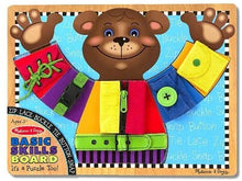 Load image into Gallery viewer, Melissa &amp; Doug Bear Theme Basic Skills Board
