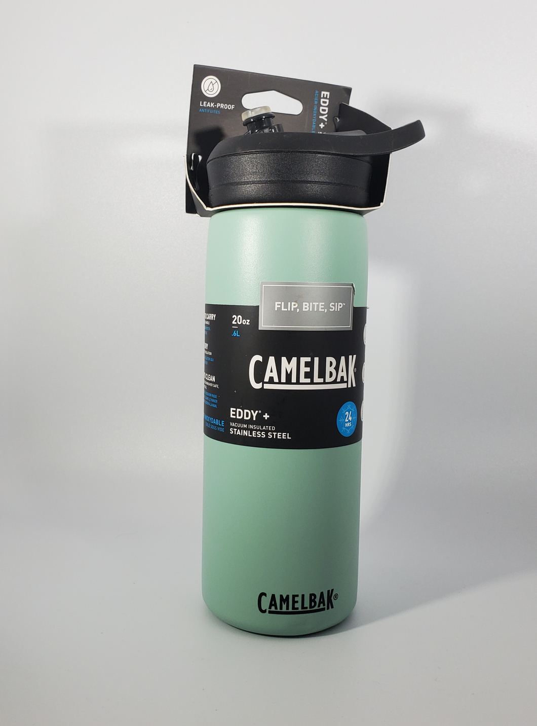 CamelBak Stainless Steel Eddy+ Insulated Water Bottle - 20 fl. oz. Seafoam