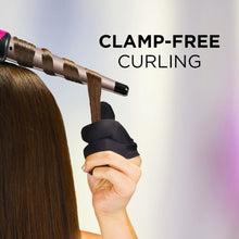 Load image into Gallery viewer, INFINITIPRO BY CONAIR Tourmaline Ceramic Curling Wand; 1-Inch to 1/2-Inch
