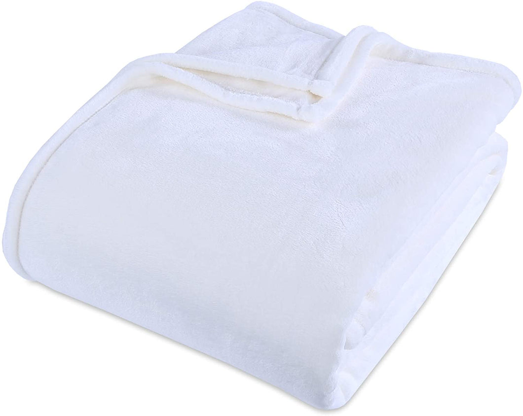 Bedding Berkshire Life LuxeLoft Blanket (WHITE QUEEN) #141502 - Gently Used
