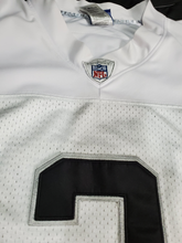 Load image into Gallery viewer, Los Angeles Raiders White Nike Football Jersey with black Satin Stitched #2  - Vintage
