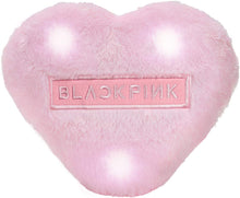 Load image into Gallery viewer, Blackpink Light-Up Plush Heart, Glows with 4 Different Light Shows - Soft Plush Heart Lights Up, Even in Response to Music!

