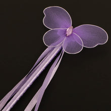 Load image into Gallery viewer, 2pc Princess Fairy Wings &amp; Wand - Butterfly - Angel - Dress Up

