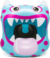 BigMouth Inc. Monster Mouth Snow Tube – 3.5 ft. Wide Snow Tube with Easy Grip Handles, Made of Durable Vinyl with Welded Seams