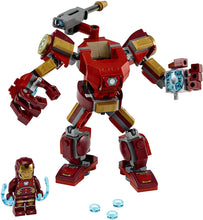 Load image into Gallery viewer, LEGO Marvel Avengers Iron Man Mech 76140, Building Toy with Iron Man Mech and Minifigure (148 Pieces)
