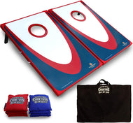 Driveway Games Cornhole Set. Tailgate Corn Toss Boards & Bean Bags