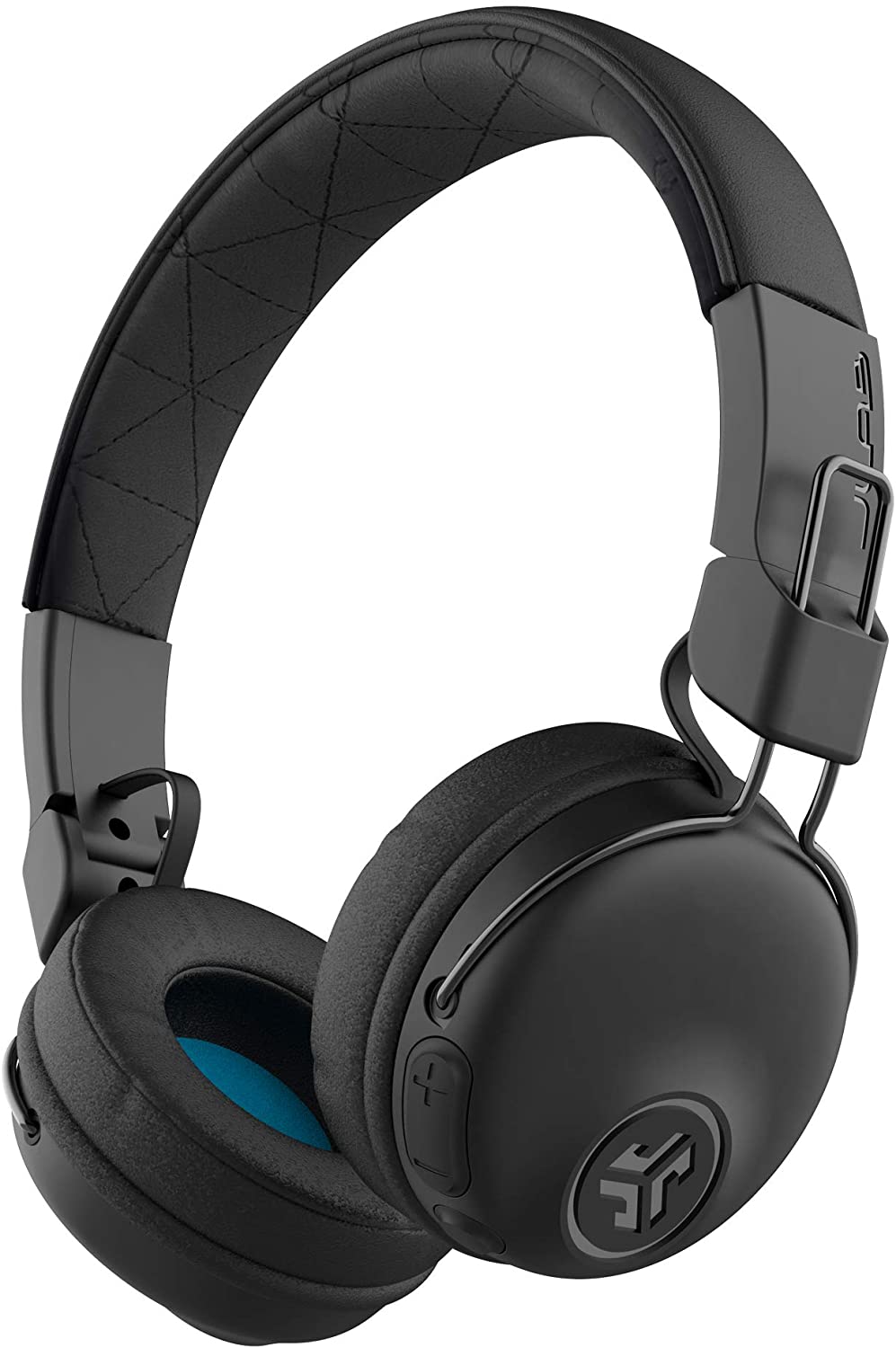 JLab Audio Studio Bluetooth Wireless On-Ear Headphones | 30+ Hr Bluetooth | EQ3 Sound |  Black