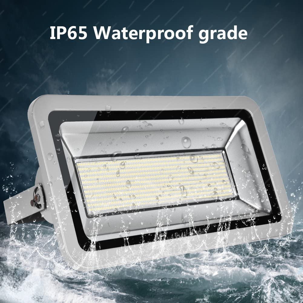 LED Outdoor Security Waterproof Flood Light, 500W, 50000LUMEN 6000-6500K IP65 (Cold White)