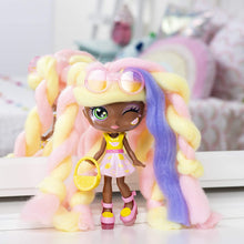 Load image into Gallery viewer, SpinMaster Candylocks, Deluxe 7&quot; Lacey Lemonade Scented Sugar Style Collectible Surprise Doll with Accessories
