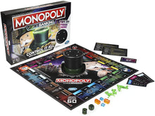 Load image into Gallery viewer, Monopoly Voice Banking Electronic Family Board Game for Ages 8 &amp; Up

