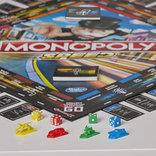 Load image into Gallery viewer, Monopoly Speed Board Game, Play in Under 10 Minutes, Fast-Playing Board Game for Ages 8 and Up, Game for 2-4 Players
