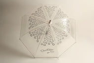 Dear Rain, You Lose. - Bubble Umbrella (Gray) - Clear