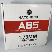 Load image into Gallery viewer, HATCHBOX ABS 3D Printer Filament, Dimensional Accuracy +/- 0.03 mm, 1 kg Spool, 1.75 mm, White
