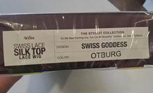 Load image into Gallery viewer, The Stylist Synthetic Lace Front Wig Swiss Lace Silk Top Swiss Goddess (OTBURG)
