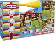 Little Tikes 3-in-1 Triple Splash T-Ball Set with 3 Balls