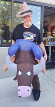 Load image into Gallery viewer, Inflatable Bucking Bronco with Ride-On, One Size Fits All
