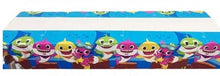 Load image into Gallery viewer, Shark Party Supplies Set &amp; Tableware kit - Perfect for Birthday Party Decorations - Includes Plates, Napkins, Cups, Straws, Cutlery - READ
