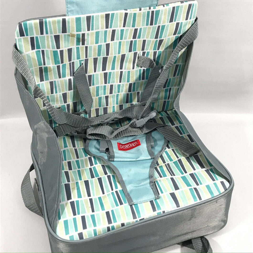 Nuby Easy Go Safety Lightweight High Chair Booster Seat, Great for Travel