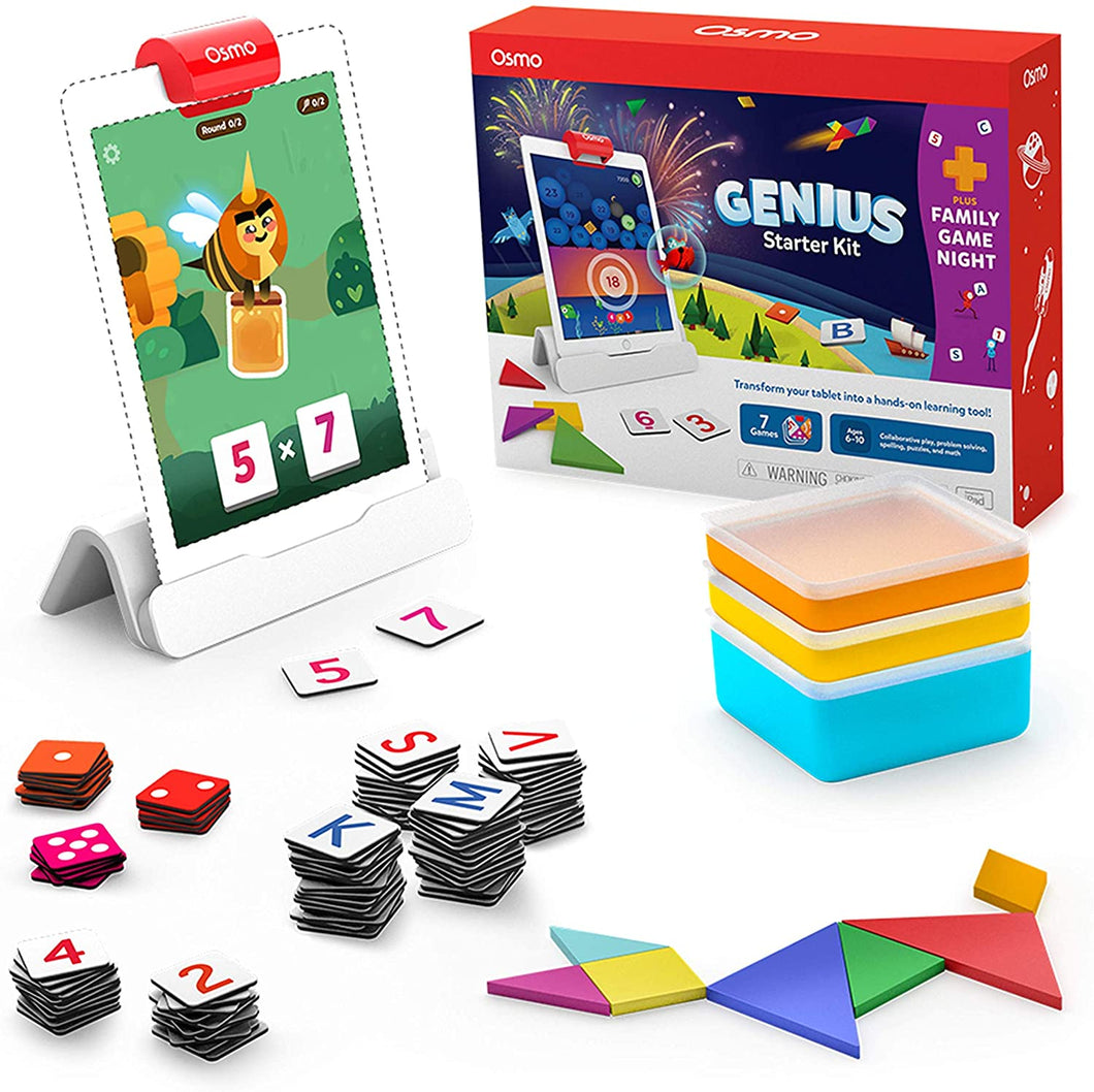 Genius Starter Kit Game for iPad + Family Game Night - by Osmo