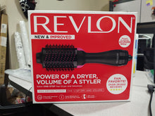 Load image into Gallery viewer, REVLON One-Step Hair Dryer And Volumizer Hot Air Brush, Black
