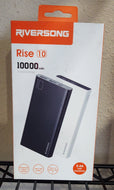 Riversong Rise 10 (10,000mAh) Power Bank - Black