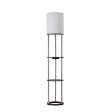 Load image into Gallery viewer, Adesso 62&quot; Qi Shelf Charging Floor Lamp
