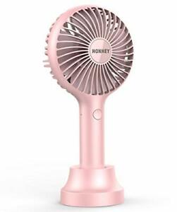 Honhey G3-2400 portable 3 speed USB Mini Fan - Pink