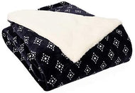 Life Comfort Ultimate Faux Fur (Dark Blue & White)