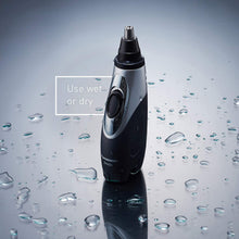 Load image into Gallery viewer, Panasonic Nose Hair Trimmer and Ear Hair Trimmer ER430K, Vacuum Cleaning System , Men&#39;s, Wet/Dry, Battery-Operated
