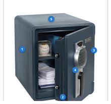 Load image into Gallery viewer, SAFE First Alert 0.94 cu. ft. Digital Ready-Seal Waterproof Fire Resistant Safe
