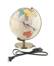 Load image into Gallery viewer, World Earth Globe 10&quot; Inch (25cm) Illuminated Premium Antique Desktop - Home Decor
