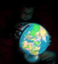 Load image into Gallery viewer, World Earth Globe 10&quot; Inch (25cm) Illuminated Premium Antique Desktop - Home Decor
