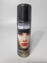 Load image into Gallery viewer, Goodmark Hair Color Spray In - Shampoo Out 3 oz Holiday Costume - BLACK
