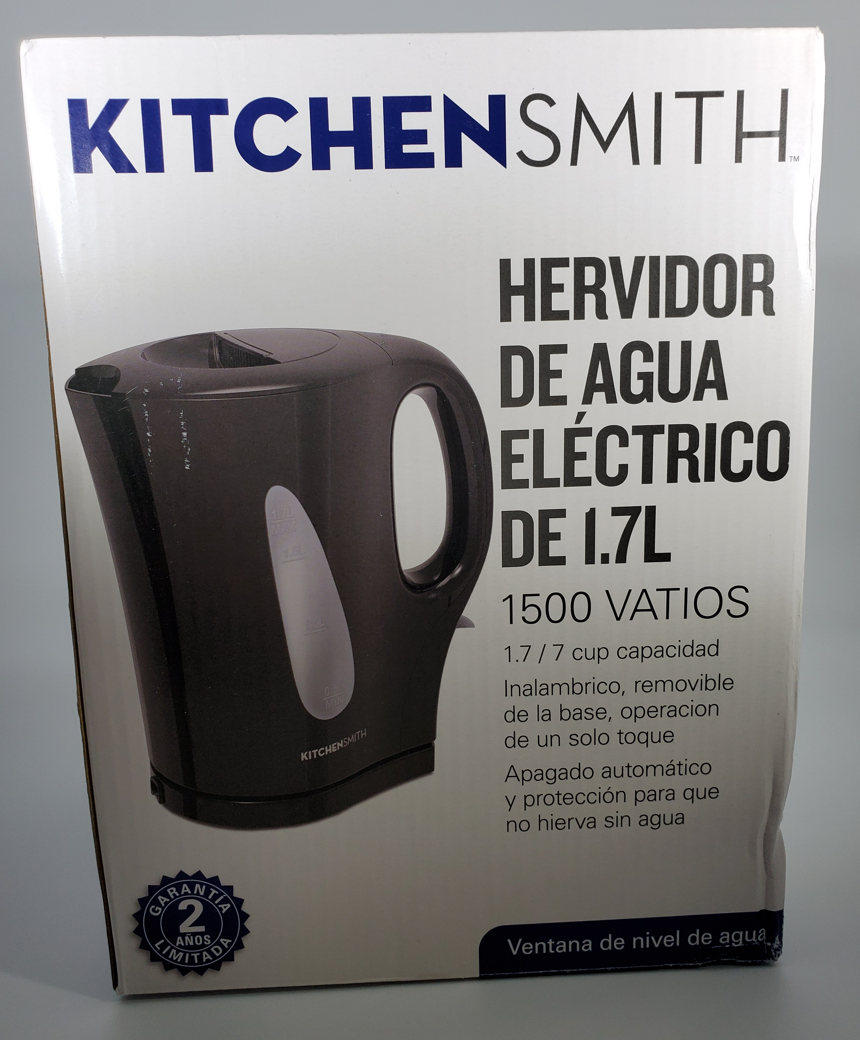 at Home Electric Tea Kettle, Black