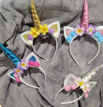 Load image into Gallery viewer, Partay Shenanigans, Unicorn Headbands for Halloween
