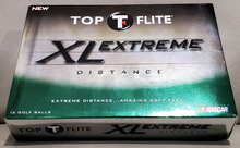 Load image into Gallery viewer, Top Flite XL Extreme Distance Golf Balls, 12 pack, Soft Feel
