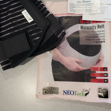 Load image into Gallery viewer, NeoTech Care Pregnancy Support Maternity Belt, Waist/Back/Abdomen Band, Belly Brace, Black, Size L
