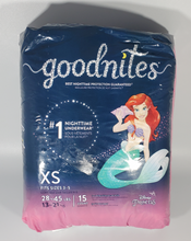 Load image into Gallery viewer, GoodNites Bedtime Bedwetting Underwear for Girls, XS, 15 Ct. (Packaging May Vary)
