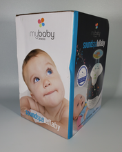 Load image into Gallery viewer, MyBaby, SoundSpa Lullaby - Sounds &amp; Projection, Plays 6 Sounds &amp; Lullabies, Image Projector Featuring Diverse Scenes, Auto-Off Timer

